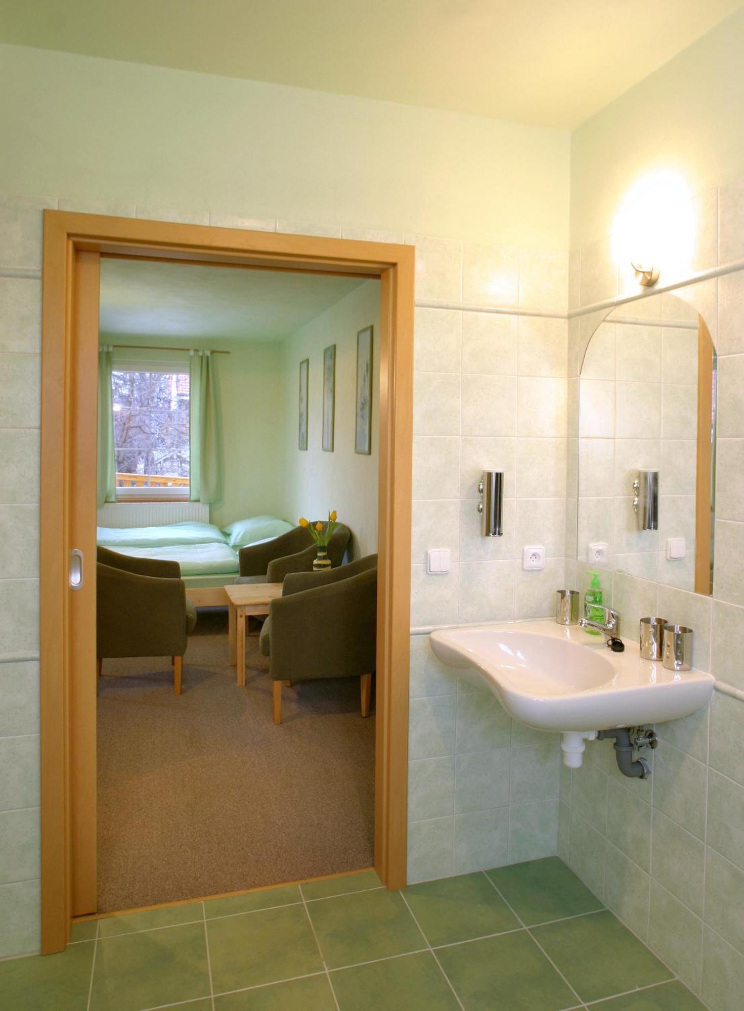 Slunecni Dum Český Krumlov Zimmer foto